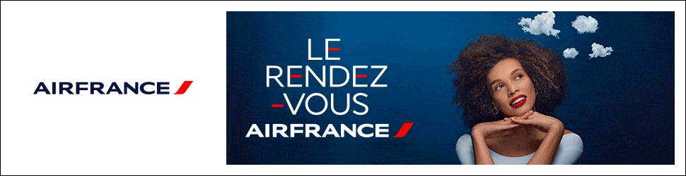 air france animated display ad