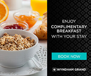 Wyndham Grand banner design