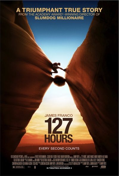 127 hours movie poster