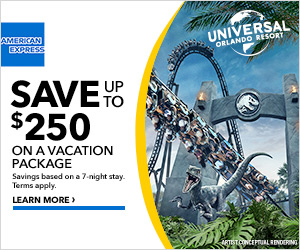 American Express Universal Orlando Resort ad