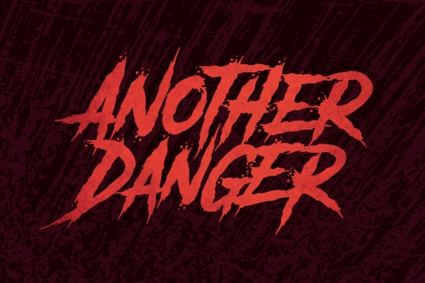 another danger font halloween