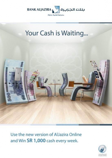 Bank Aljazira Ad Example
