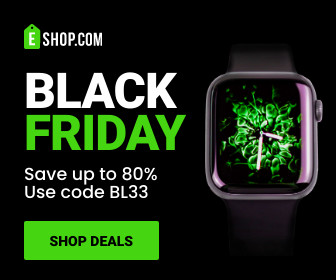 Black Friday Green Smartwatch 