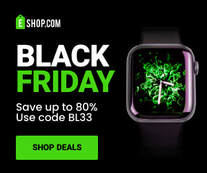 Black Friday Green Smartwatch  Inline Rectangle 300x250