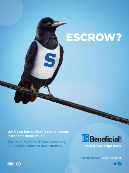 escrow beneficial bank