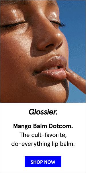 Glossier Cosmetics banner ad