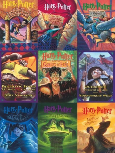 Harry Potter series Book Covers