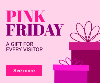 Pink Friday Gift for Every Visitor