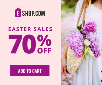 Purple Spring Easter Sales