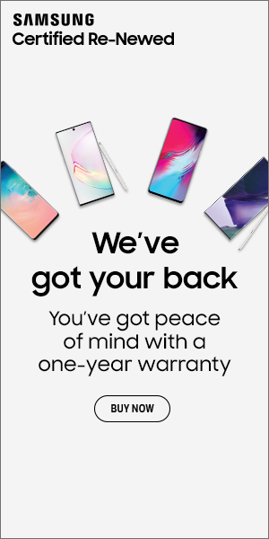 Samsung banner ad