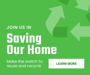 Save our Home and Recycle Earth Day Inline Rectangle 300x250