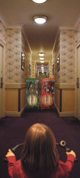 soreen scream halloween advertising