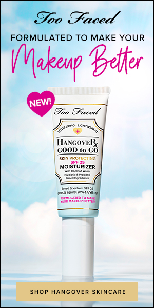 Too Faced Cosmetics banner ad