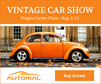 Vintage Car Show in Prague