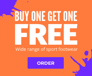 Wide Range Sport Footwear BOGO  Inline Rectangle 300x250