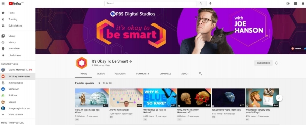 youtube cover design photo it's okay to be smart