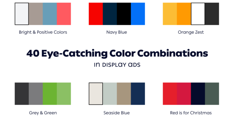color combinations in display ads