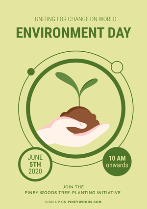 Enviroment Day Celebration Poster
