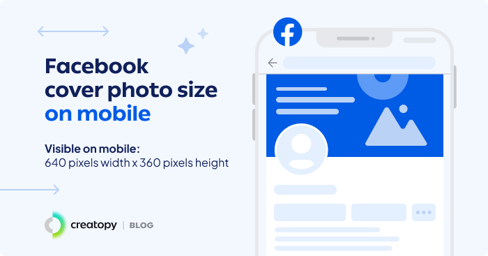 Facebook cover photo size on mobile
