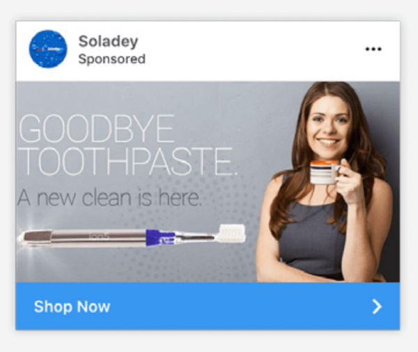 Soladey Instagram ad idea