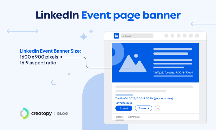 LinkedIn Event page banner
