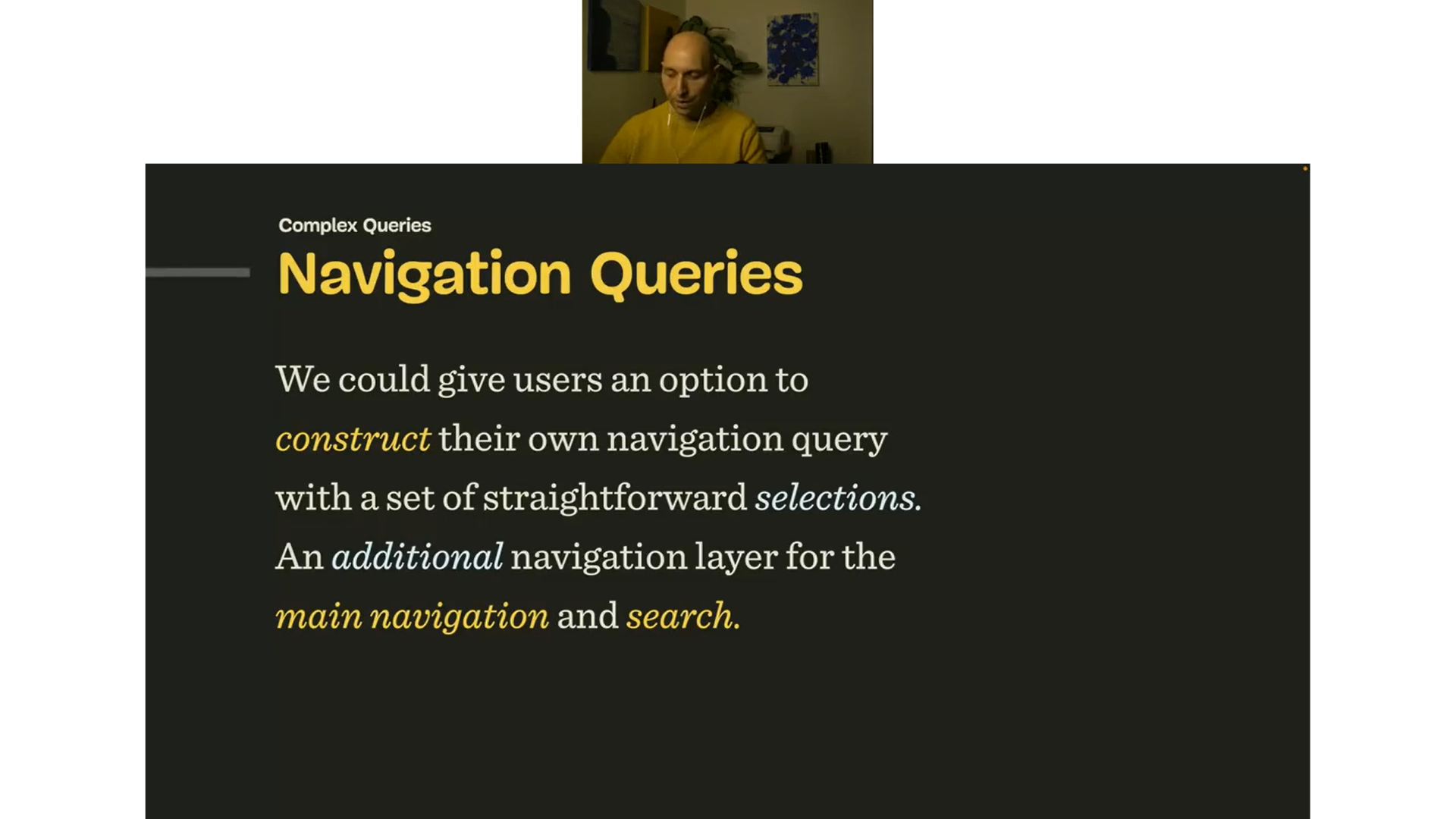 navigation queries