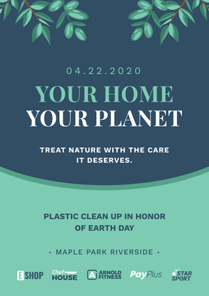 Save the Planet Poster Template