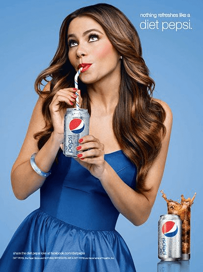 Sofia Vergara For Pepsi Diet