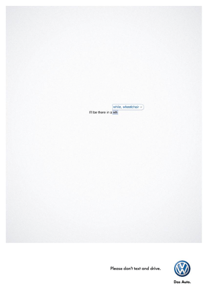 Volkswagen Advertising Example